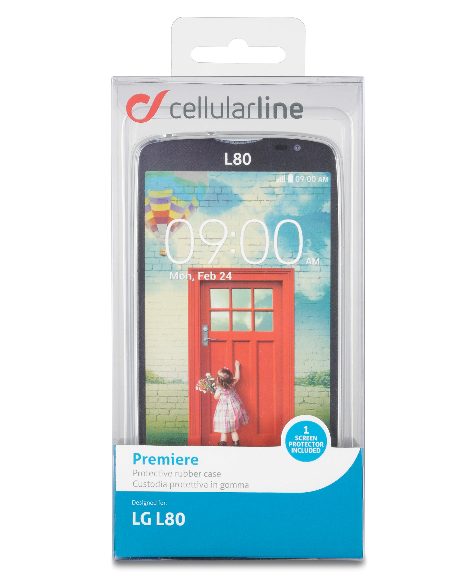Cellularline Premiere L80- Transparent – image 2