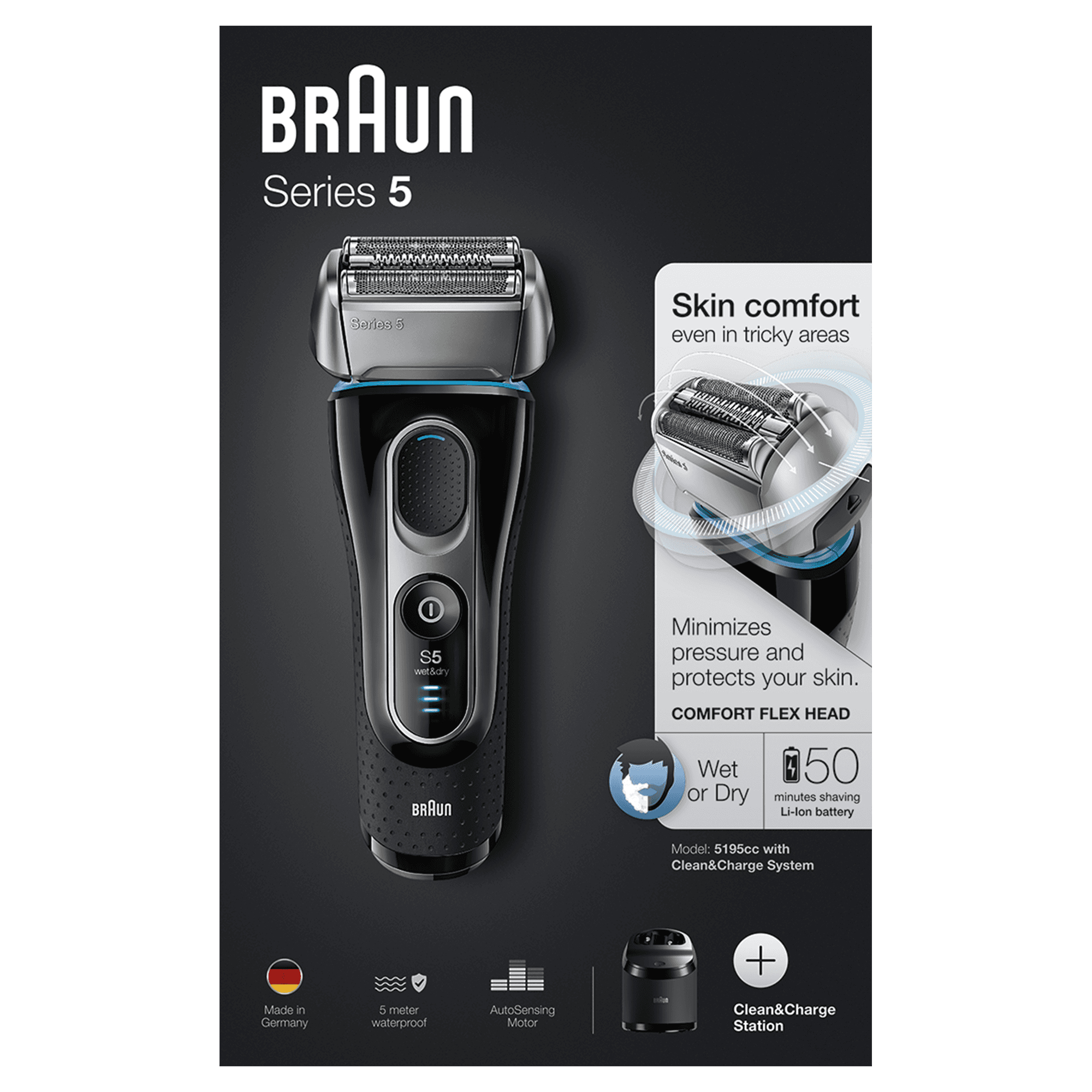 Braun 81615570 men's shaver Foil shaver Trimmer Black – image 3