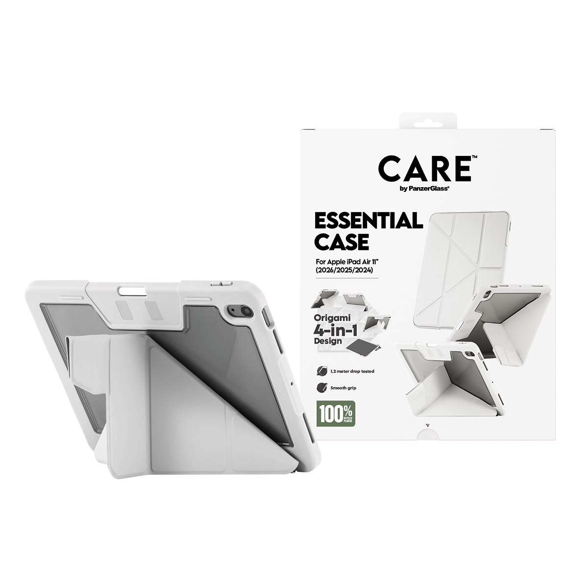 PanzerGlass CARE™ by PanzerGlass®™ by PanzerGlass Essential Case Light Grey iPad Air 11" (2024-2026) – image 2