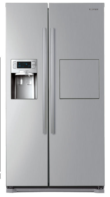 Samsung RS-H5PHTS side-by-side refrigerator Freestanding Silver