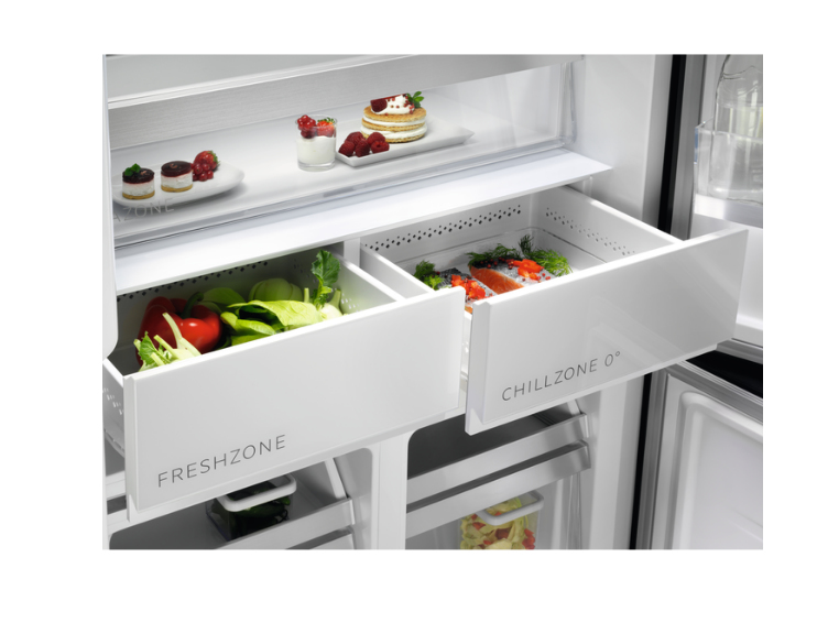 AEG RMB952E6VU side-by-side refrigerator Freestanding – image 4