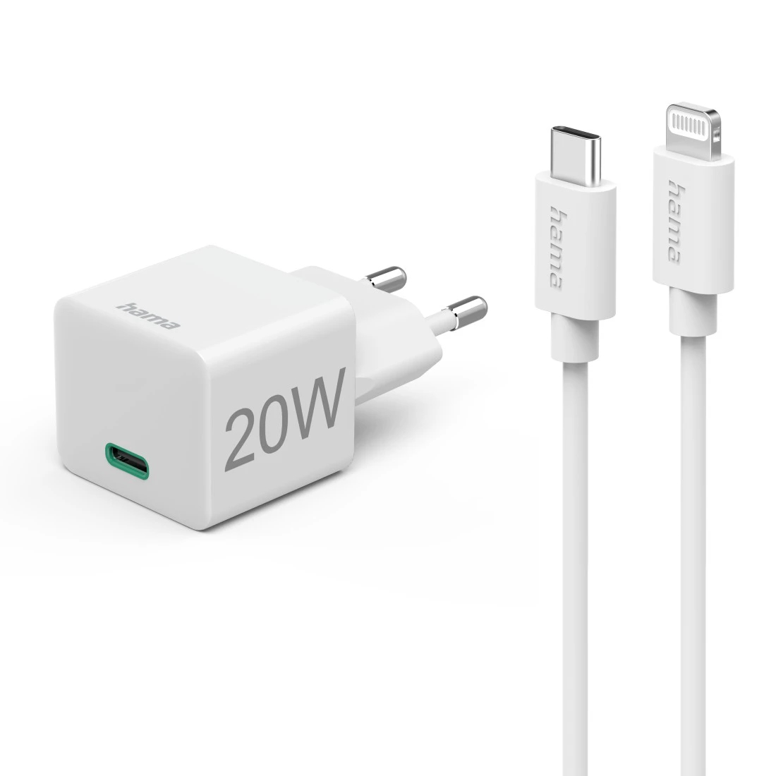 Hama 00086403 mobile device charger MP3, Smartphone, Tablet White AC Fast charging Indoor
