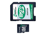 CoreParts MMMICROSDHC4/8GB-SDADAPT memory card MicroSDHC Class 4