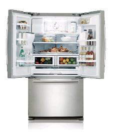 Samsung RF26DEUS side-by-side refrigerator Freestanding – image 2