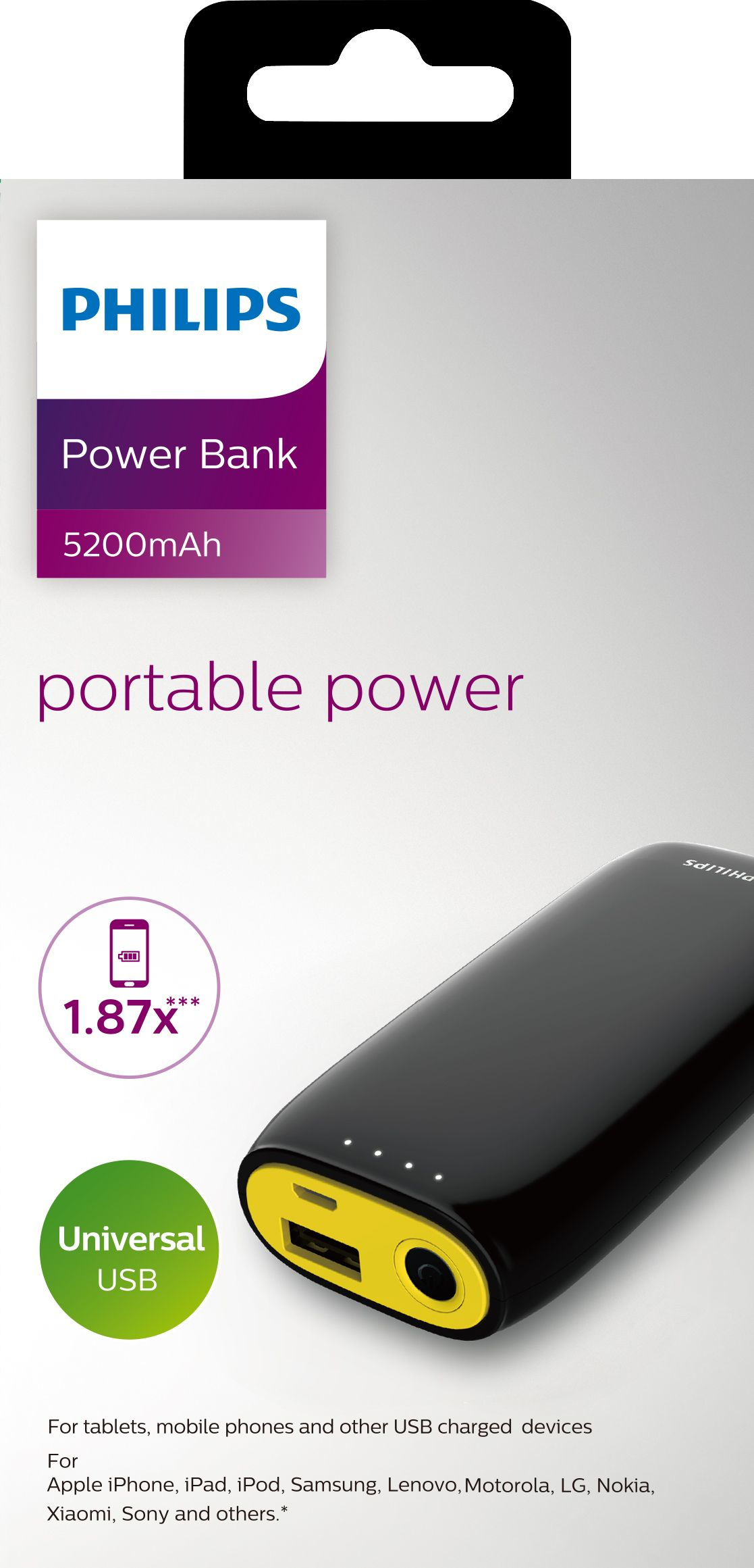 Philips DLP5206/97 power bank – image 2