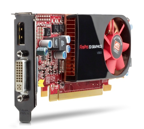 HP WL041AV graphics card FirePro V3800 GDDR3