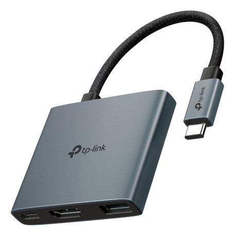 TP-Link UH3020C hub di interfaccia USB tipo-C 5000 Mbit/s Grigio