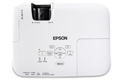 Epson VS200 2300 ANSI lumens LCD SVGA (800x600) White – image 4