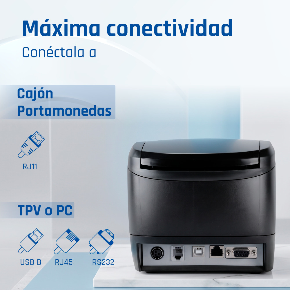 iggual TP7001-3I 203 x 203 DPI Wired Thermal transfer POS printer – image 6
