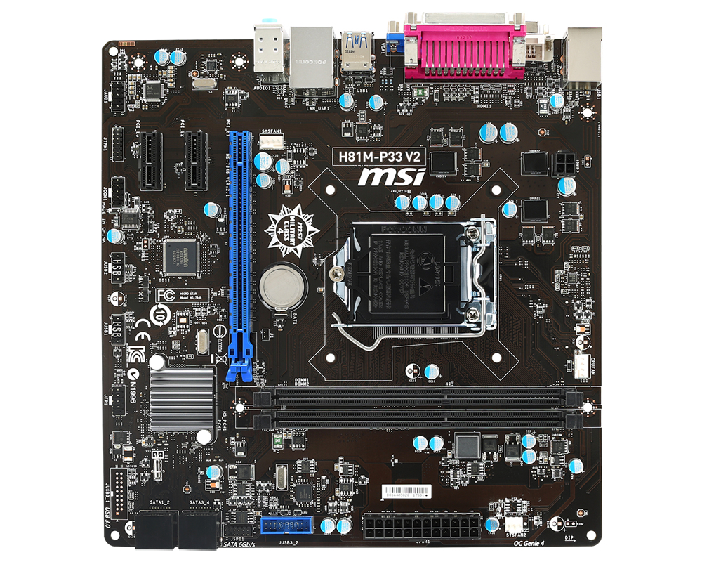 MSI H81M-P33 V2 – image 2