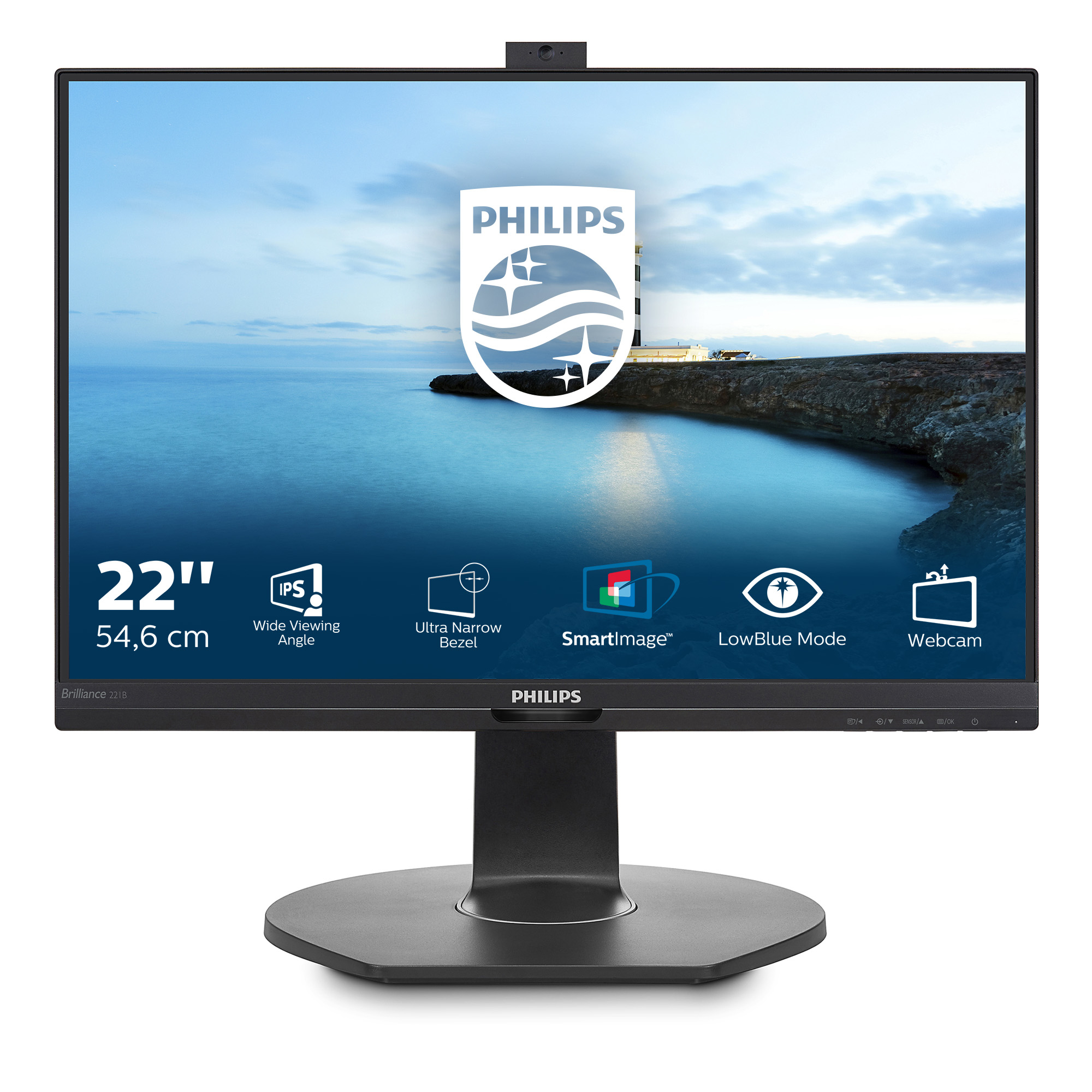 Philips B Line LCD monitor with PowerSensor 221B7QPJKEB/00 – image 2