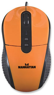 Manhattan 177696 mouse Office USB Type-A Optical 1600 DPI – image 3