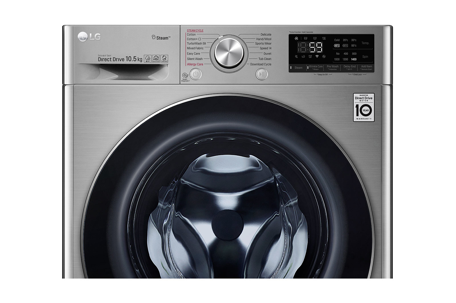 LG F4V710STS washing machine Front-load – image 4