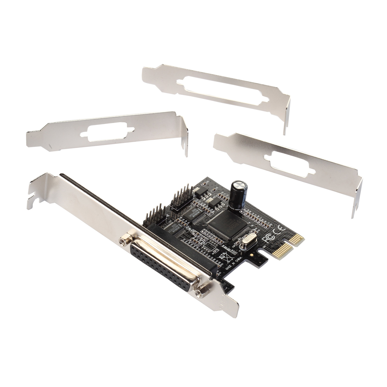 i-tec PCI-Express Card 2x Serial RS232 + 1x Parallel DB25 – image 2