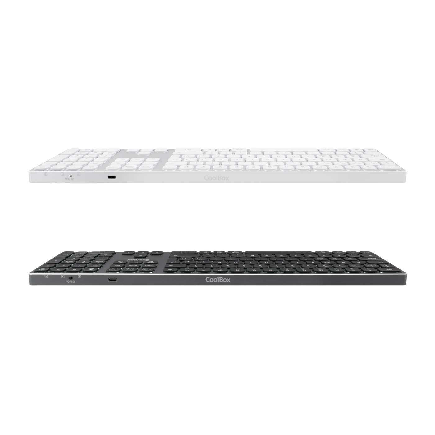 CoolBox COO-TEW02-BKW keyboard USB + RF Wireless + Bluetooth – image 5