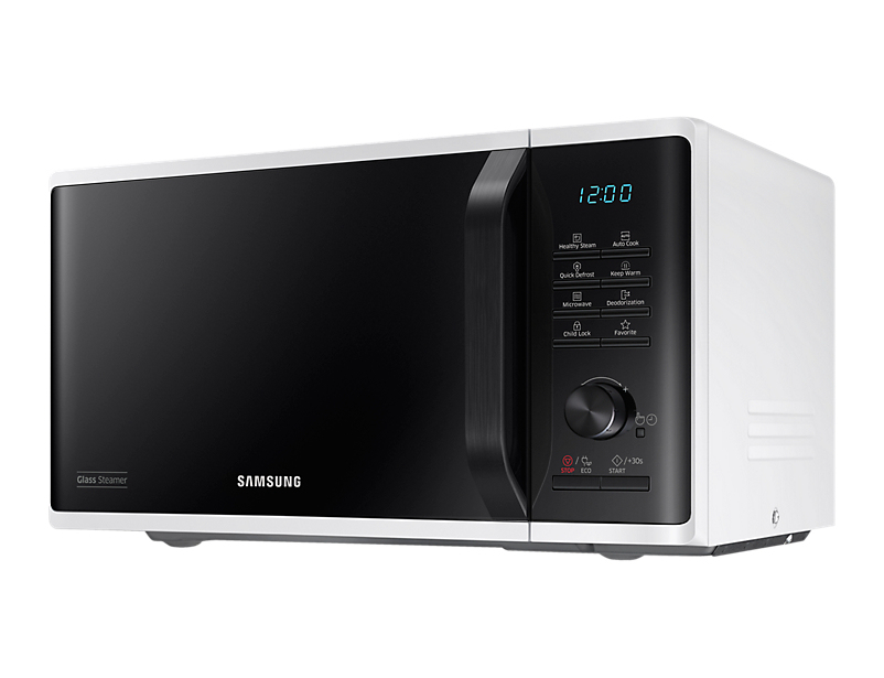 Samsung MW3500K Black, White Solo microwave Countertop – image 3