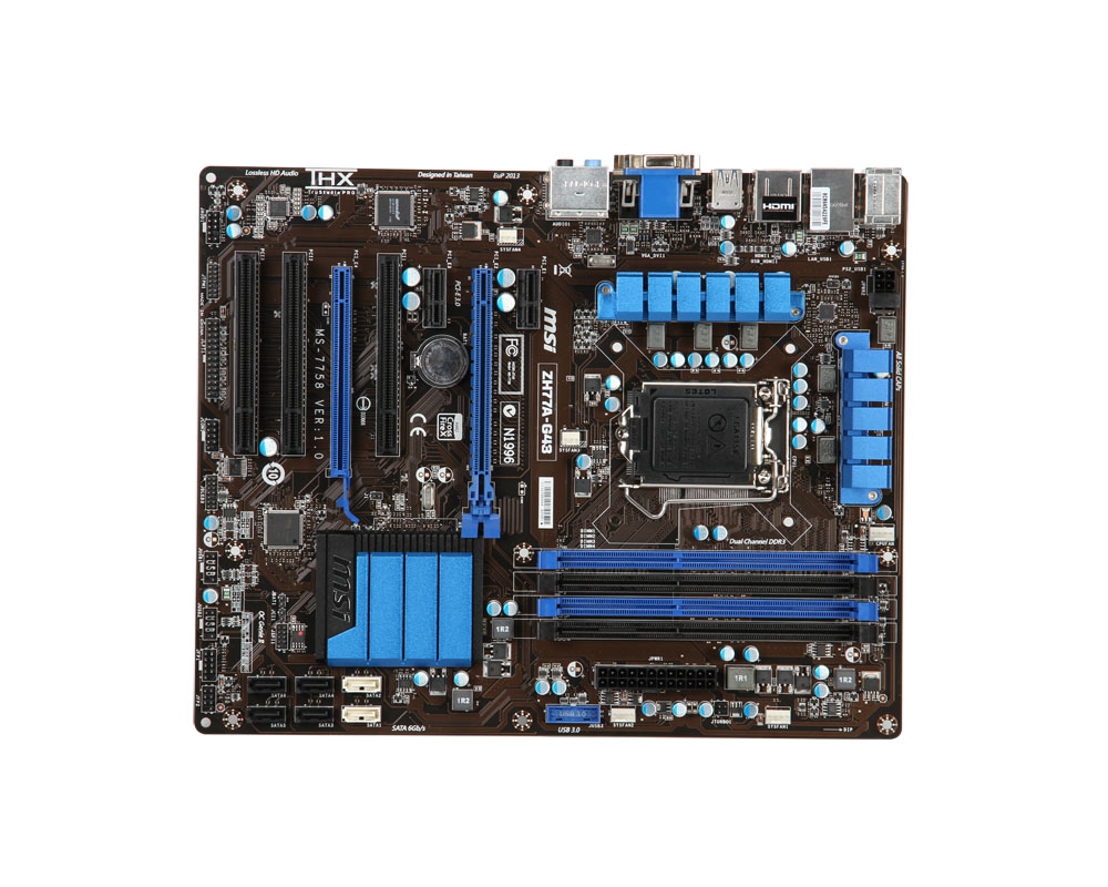 MSI ZH77A-G43 motherboard LGA 1155 (Socket H2) ATX – image 2
