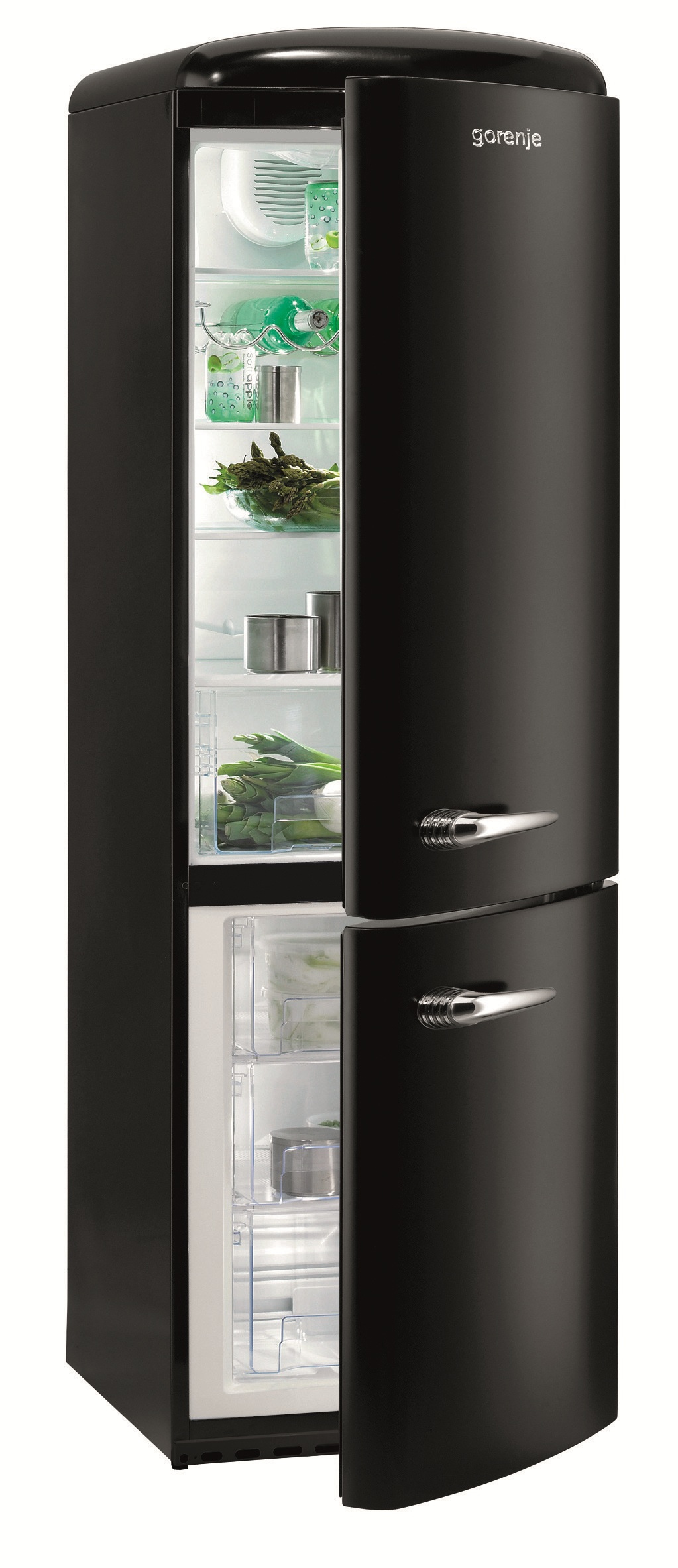 Gorenje NRK60328OBK fridge-freezer Freestanding – image 1