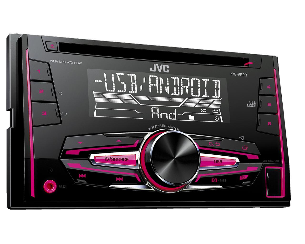 JVC KW-R520E 2-DIN CD Receiver – image 8