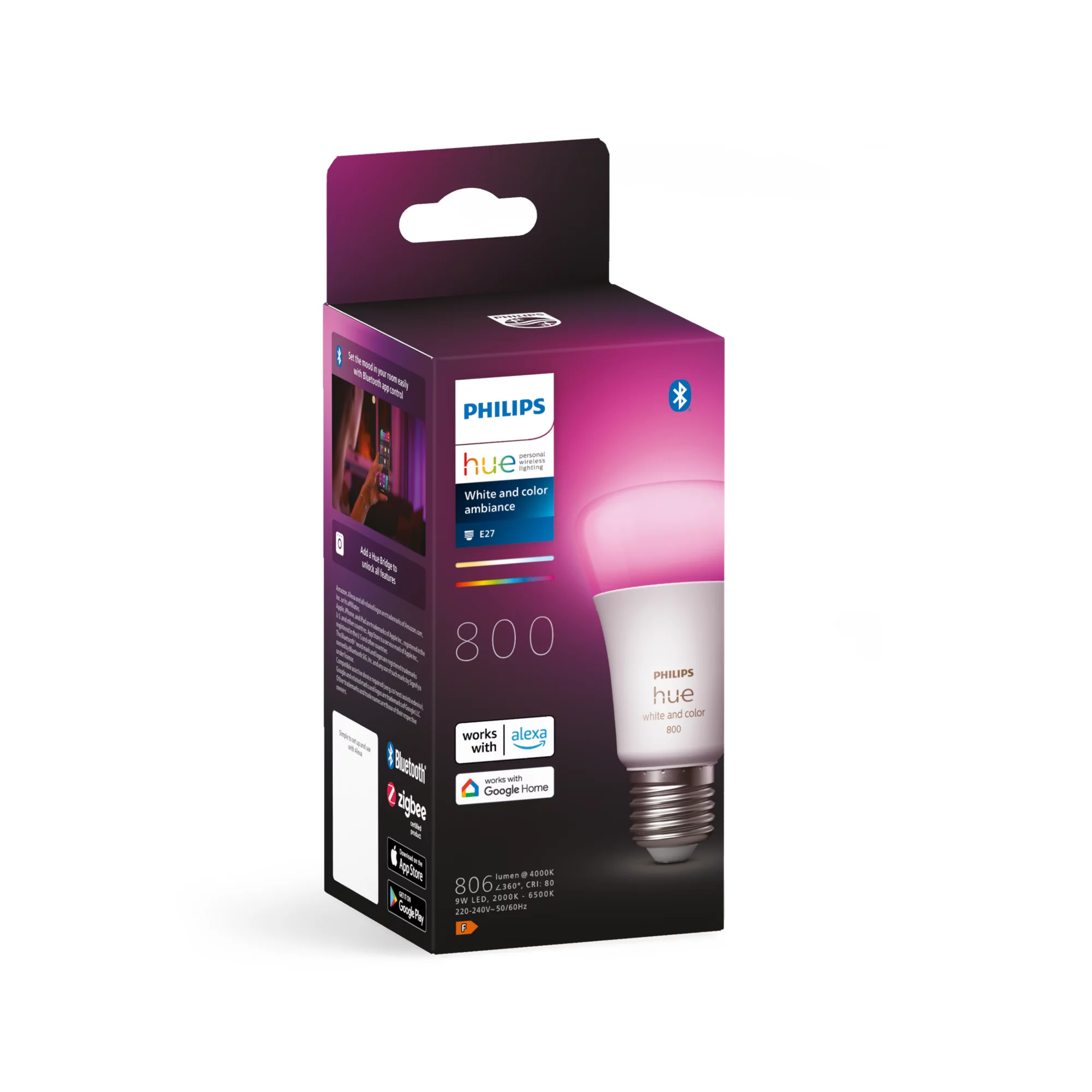 Philips by Signify Philips Hue White and colour ambience A60 – E27 smart bulb – 800 – image 3