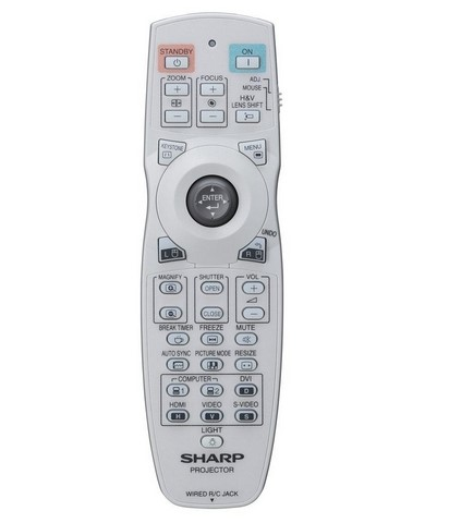 Sharp XGP560WN Large venue projector 5000 ANSI lumens DLP WXGA (1280x800) Grey – image 4