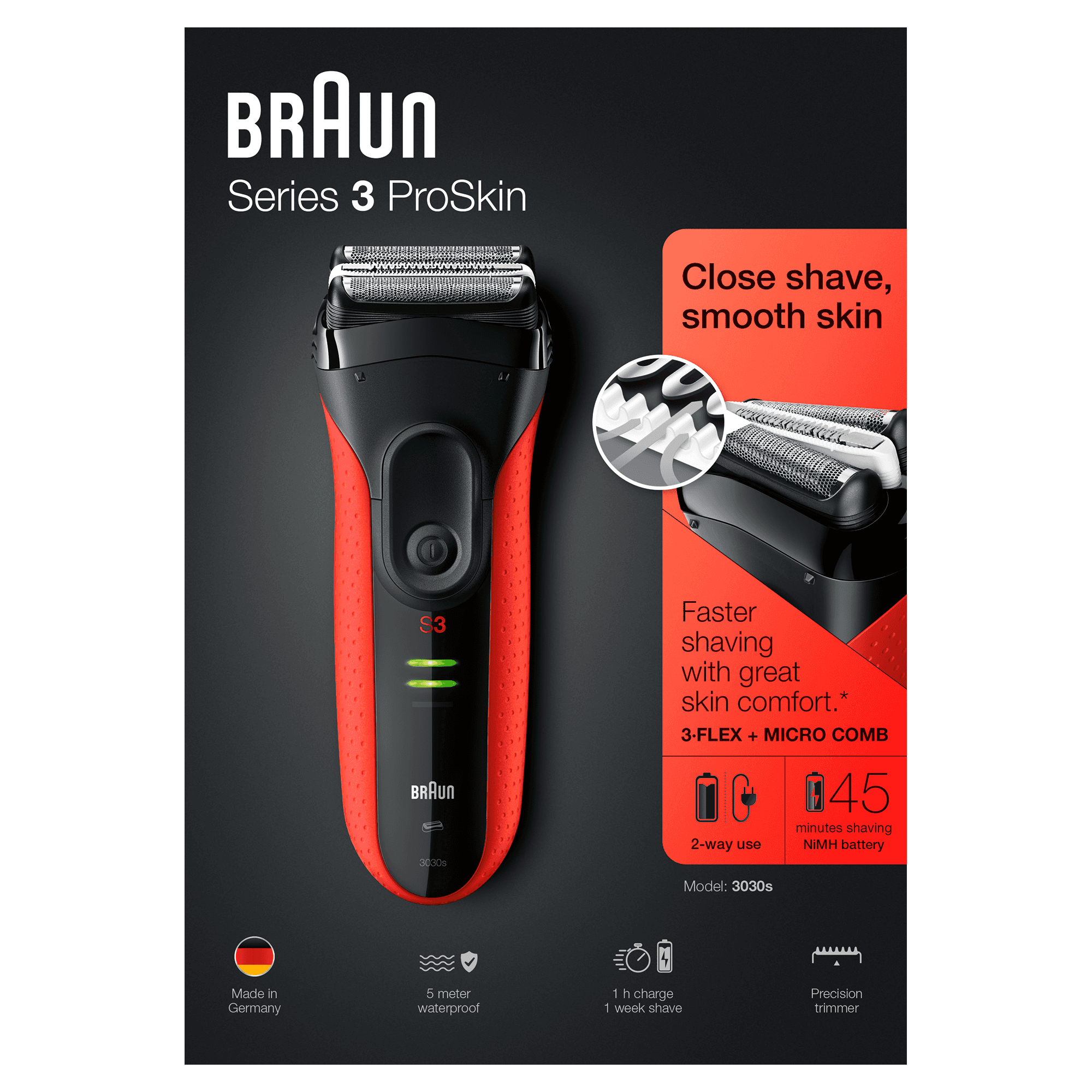 Braun Herrenrasierer Series 3-3030s – image 3