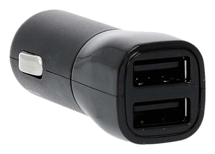 Gear Charger 12/24V 2xUSB-A 3,4A Black – image 1