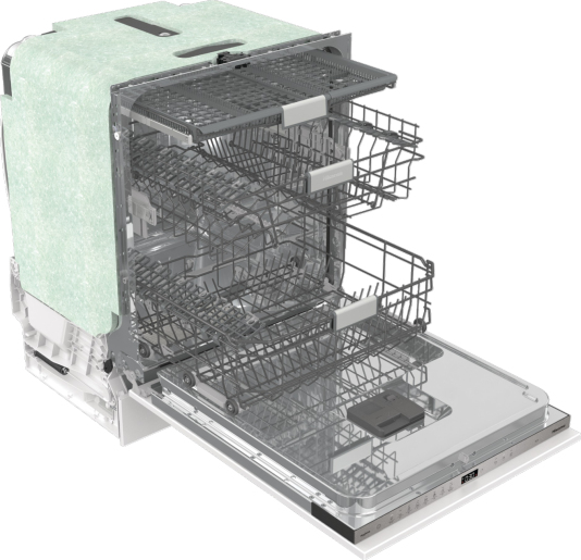 Hisense HV673B61 dishwasher Fully built-in 16 place settings – image 9