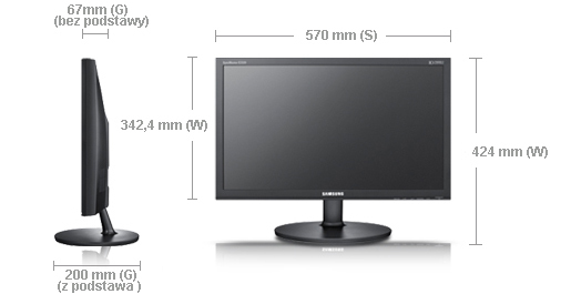 Samsung E2420NL computer monitor – image 2
