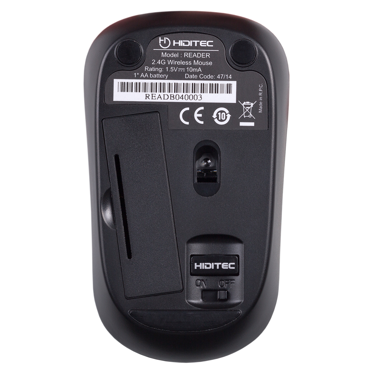 Hiditec Reader mouse Office Ambidextrous RF Wireless Optical – image 2