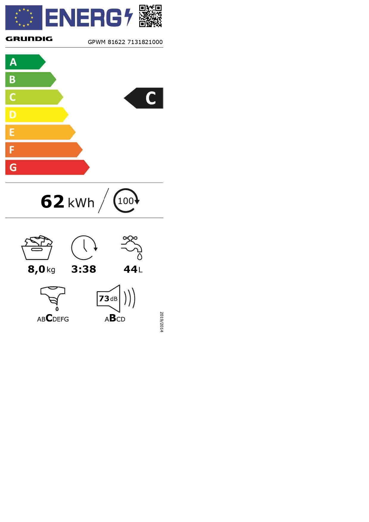 Grundig GPWM 81622 – image 3