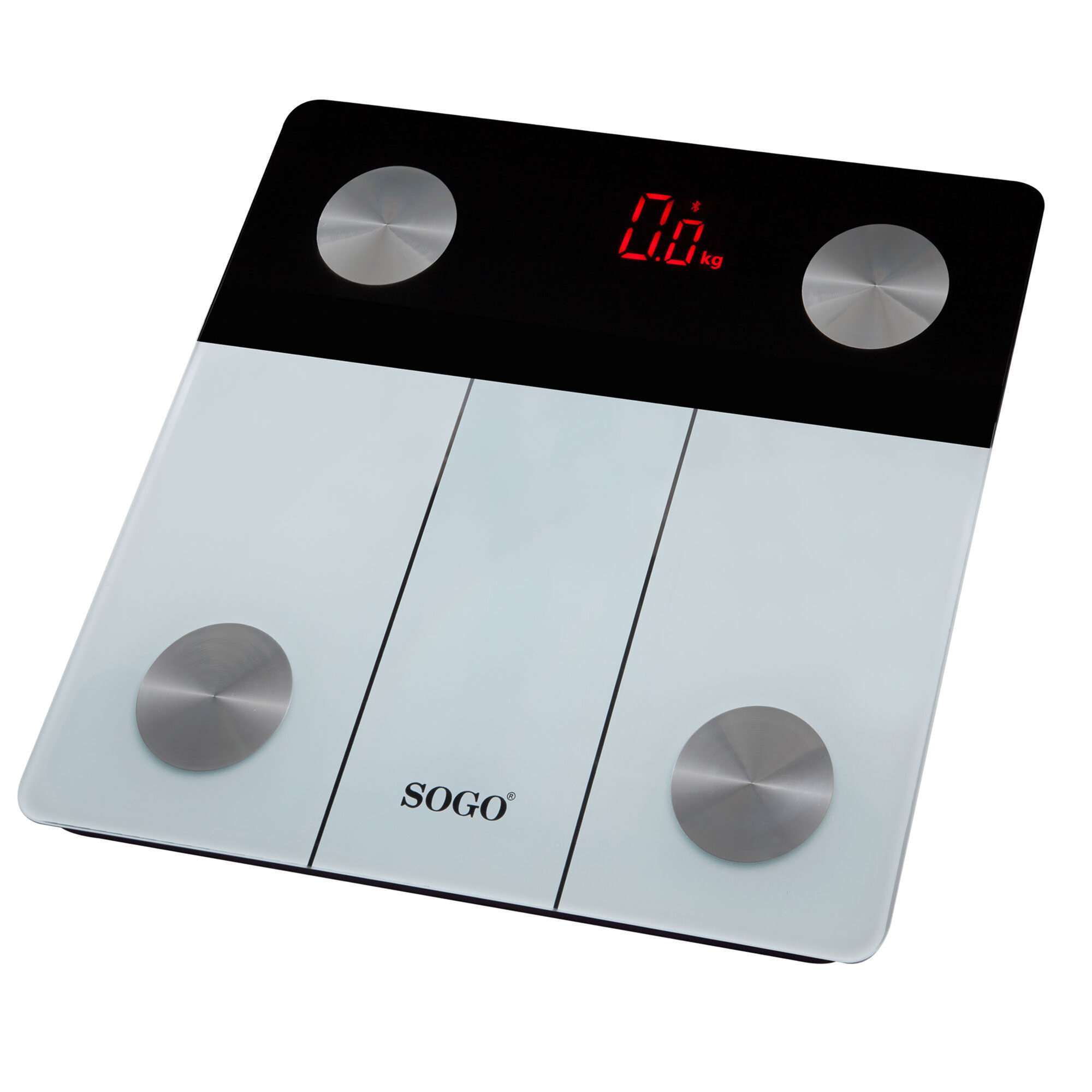 Sogo BAB-SS-2900 personal scale Square Black Electronic personal scale – image 2