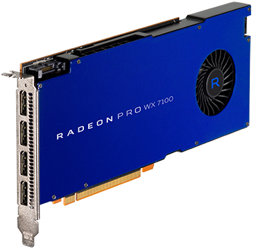 Fujitsu S26361-F3300-L711 graphics card AMD Radeon Pro WX 7100
