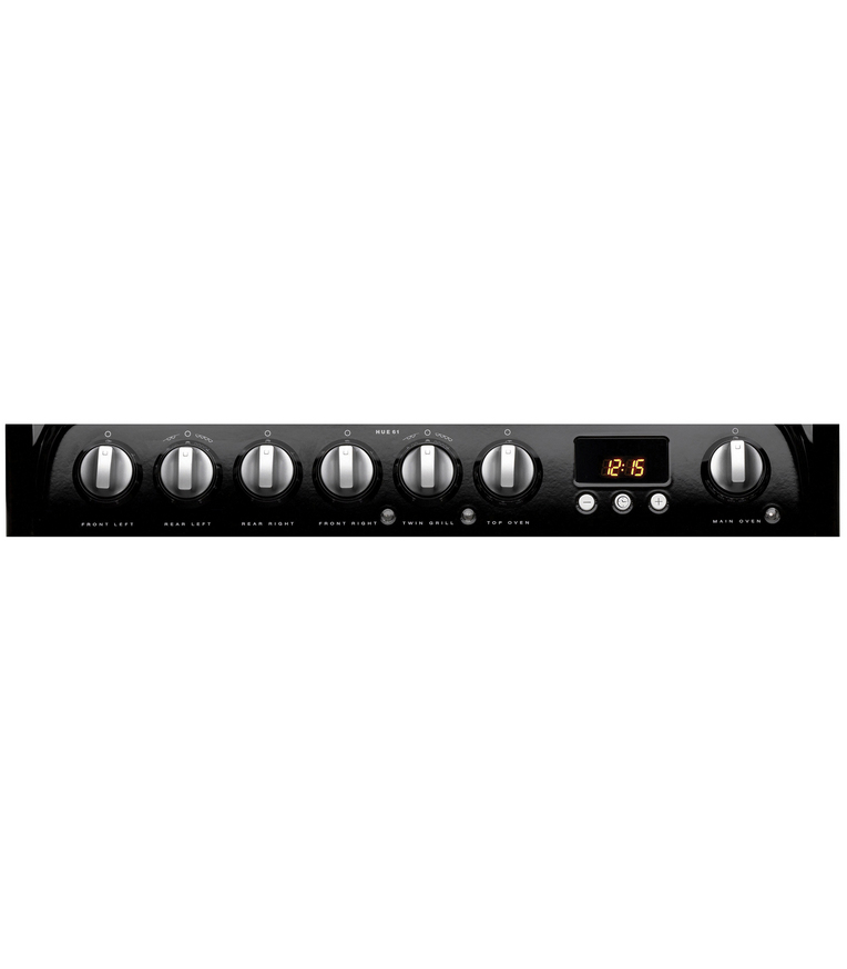 Hotpoint HUE61KS cooker Freestanding cooker Electric Ceramic hob Black – image 3