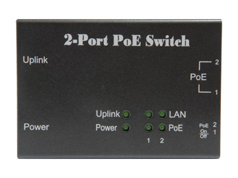 LevelOne 3-Port Fast Ethernet PoE Switch, 2 PoE Outputs – image 5
