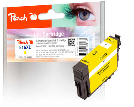 Peach 318108 ink cartridge 1 pc(s) Compatible Standard Yield Yellow