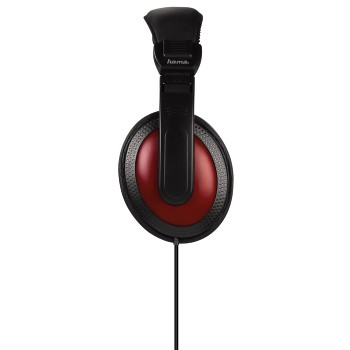 Hama HK-5618 Headphones Wired Head-band Music Black, Red – image 2