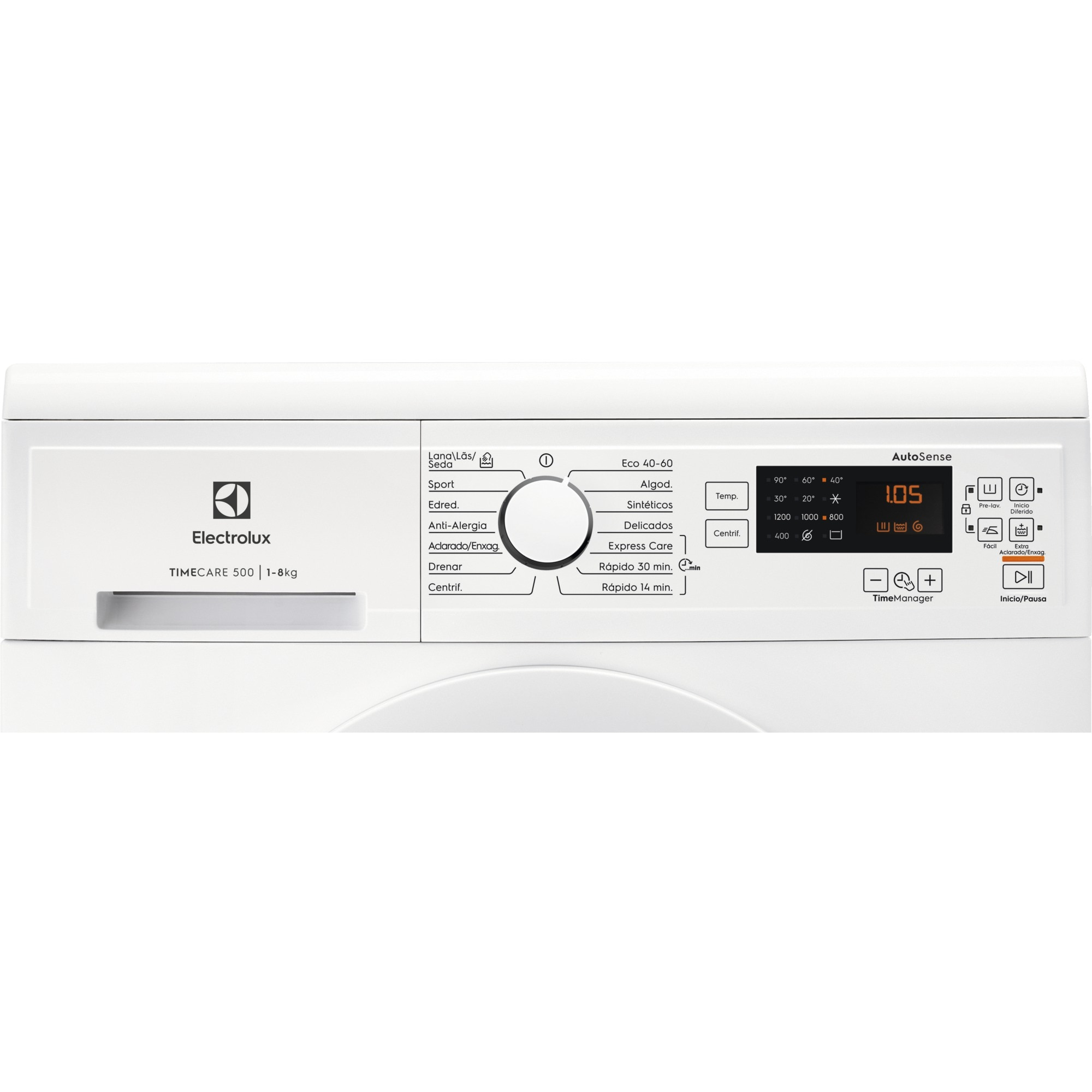 Electrolux EW2F4822BF washing machine Front-load – image 3