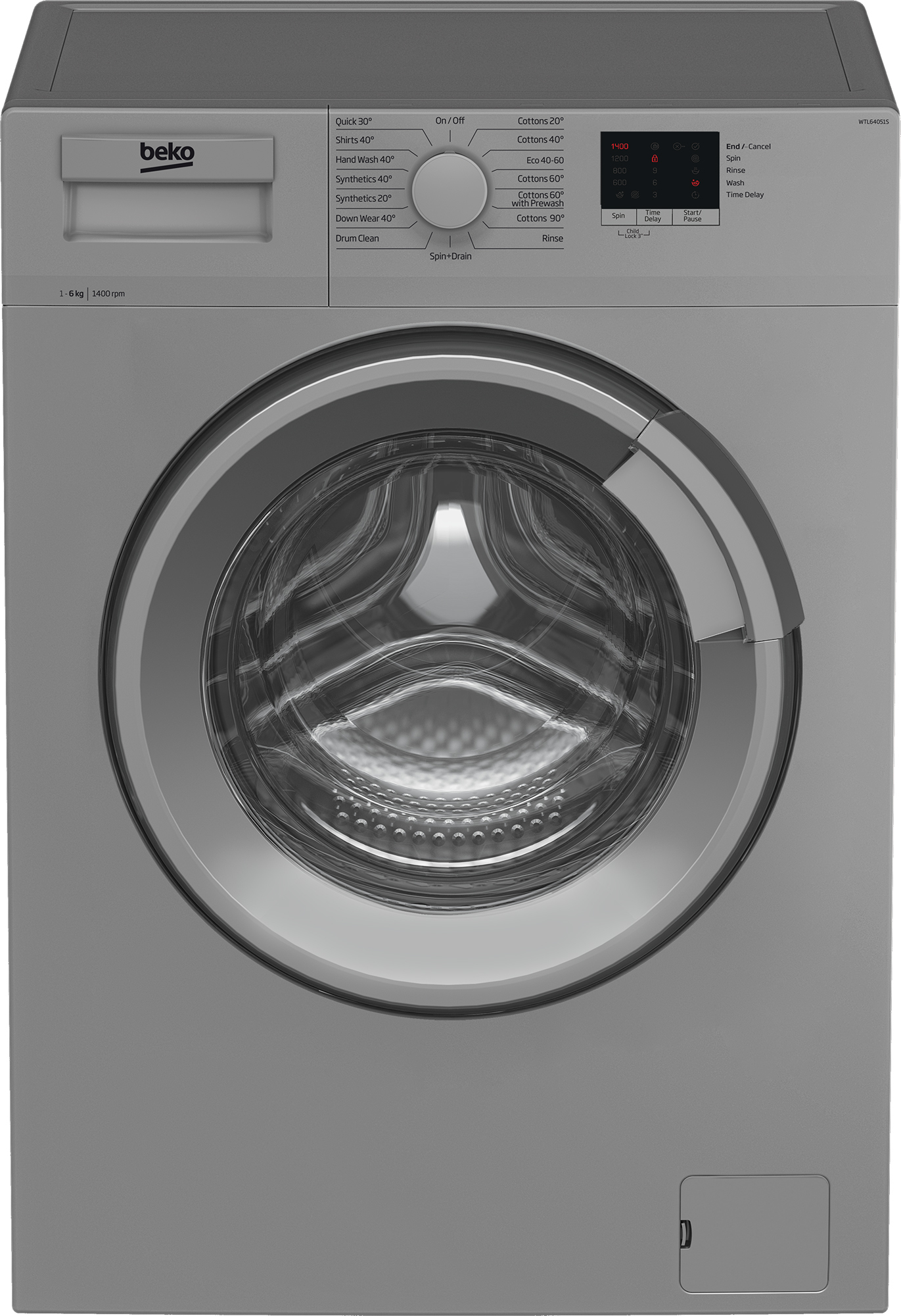 Beko WTL64051S washing machine Front-load – image 2
