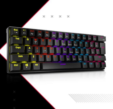 Teclado XPG SUMMONER MINI Teclado XPG SUMMONER MINI USB Estándar Español Negro RGB - SUMMONERMINI61RD-BKCES