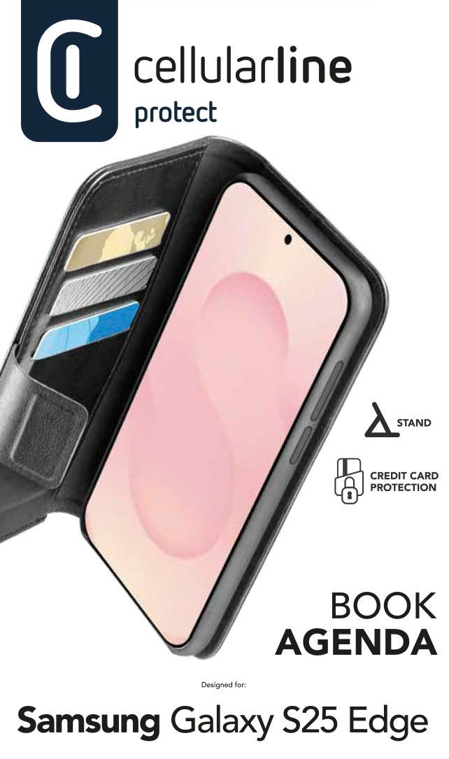 Cellularline Book Agenda Galaxy S25 Edge – image 2