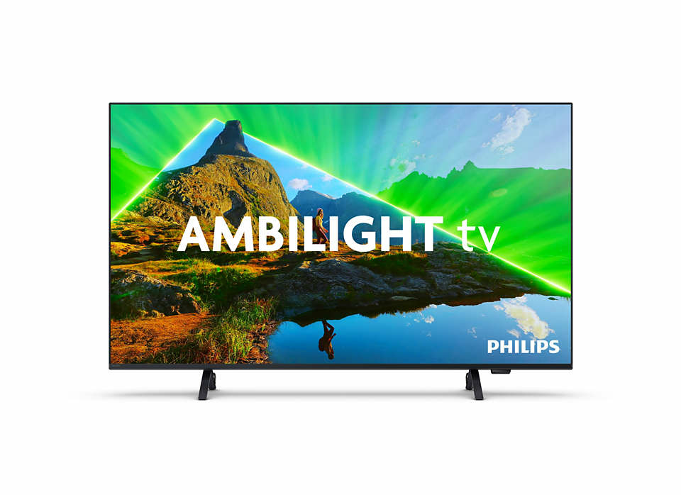TV LED 4K 108 cm PHILIPS 43PUS8349 Ambilight 3 côtés Smart TV Dolby Atmos HDR10 HLG et HDR10 — photo 2