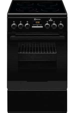 Electrolux EKC54953OK Freestanding cooker Electric Zone induction hob Black – image 1