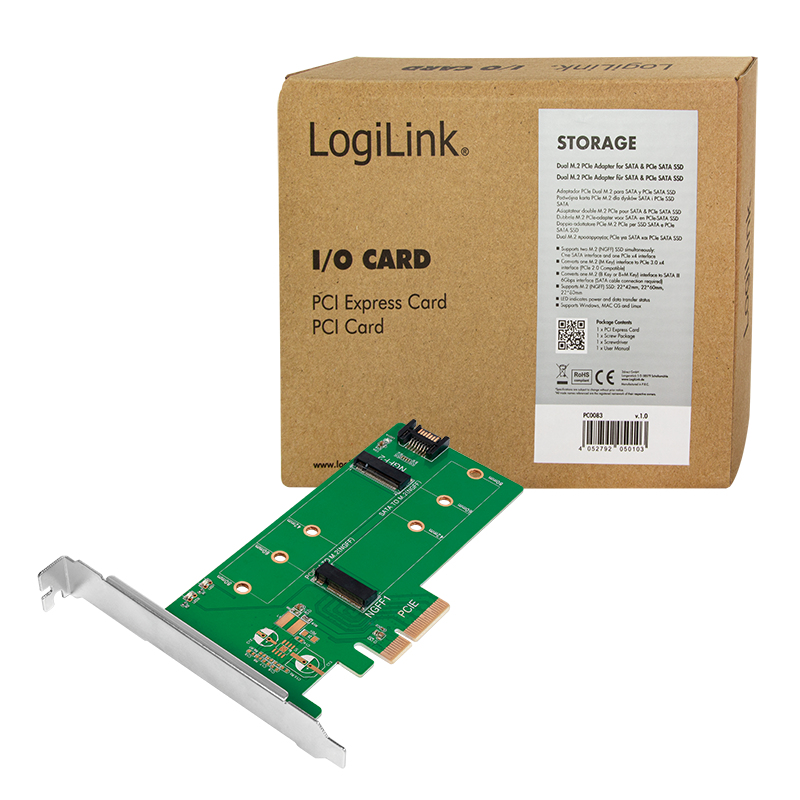 LogiLink PC0083 interface cards/adapter Internal M.2 – image 5