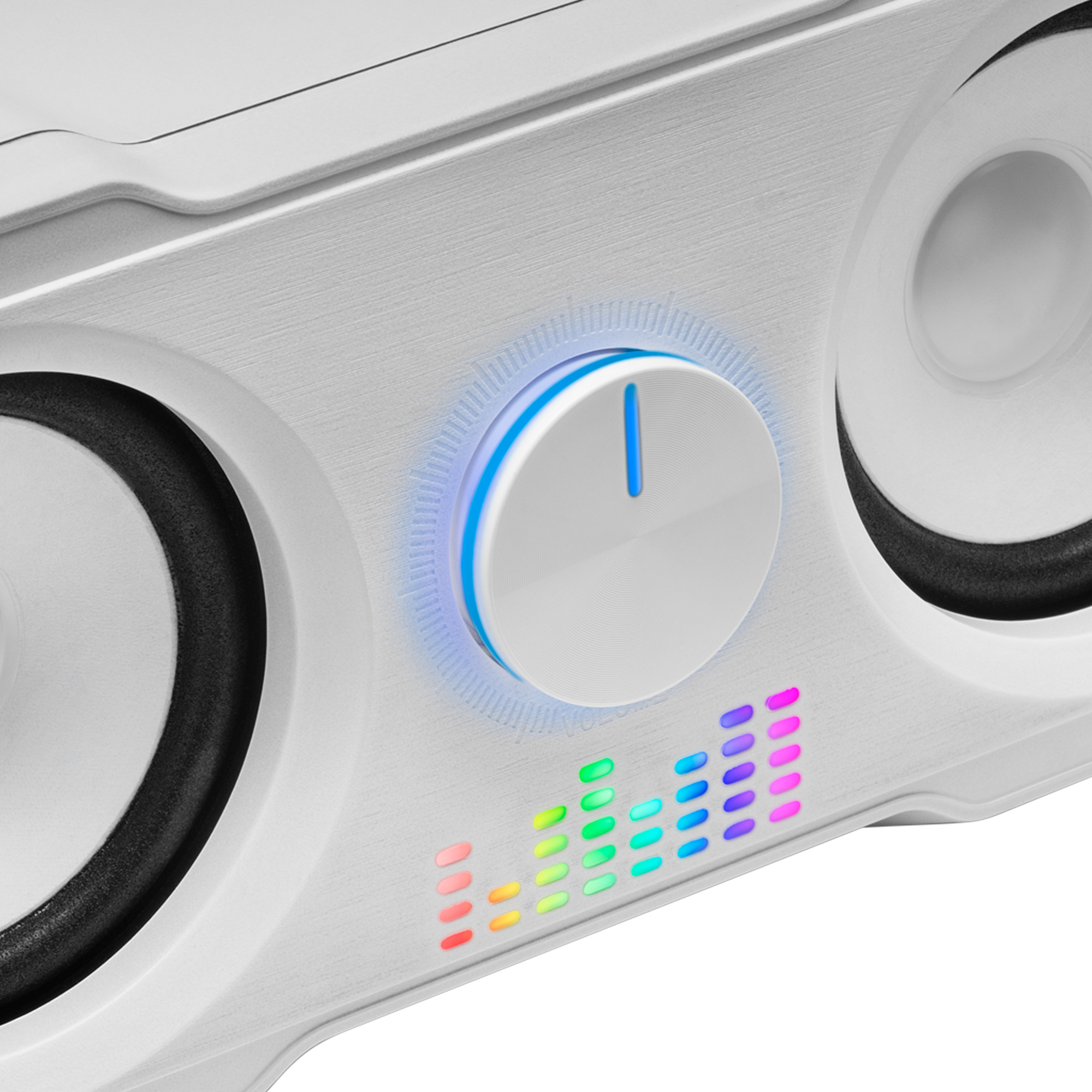 Mars Gaming MS22W Compact Gaming Speakers 2.2 RGB Flow Subwoofer + 4 Active Speakers DSP Sound – image 5