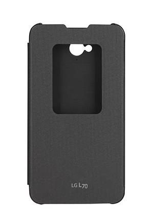 LG CCF-400 mobile phone case Flip case Black