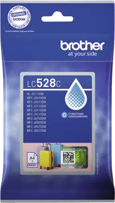 Brother LC528CP ink cartridge 1 pc(s) Original Cyan – image 1