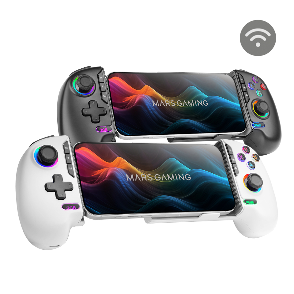 Mars Gaming MGPXPRO White Bluetooth/USB Gamepad Analogue / Digital Android, PC, PlayStation 4, Nintendo Switch 2 – image 6