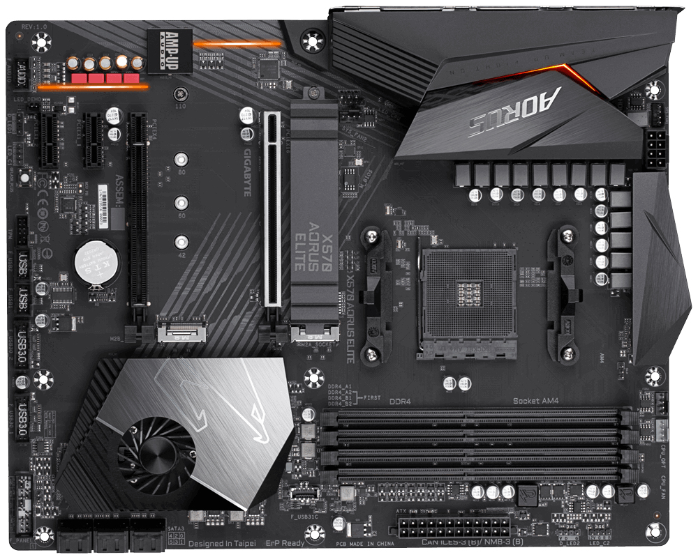 GIGABYTE X570 AORUS ELITE (rev. 1.0) – image 1