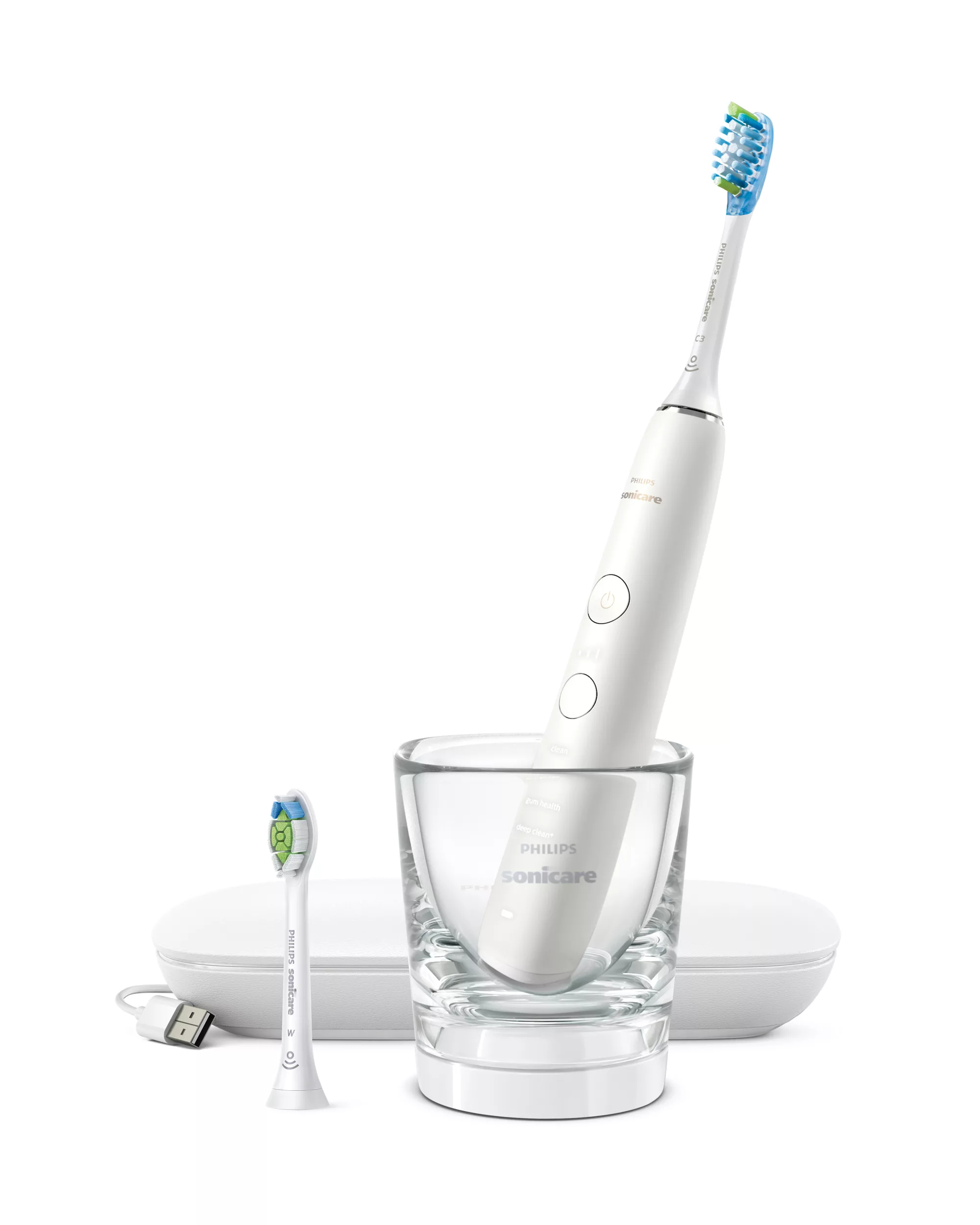 Philips Sonicare DiamondClean HX9912/07 electric toothbrush Adult Sonic toothbrush White